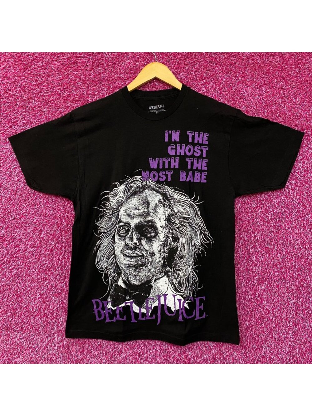 Beetlejuice The Ghost with The Most T-Shirt Large
